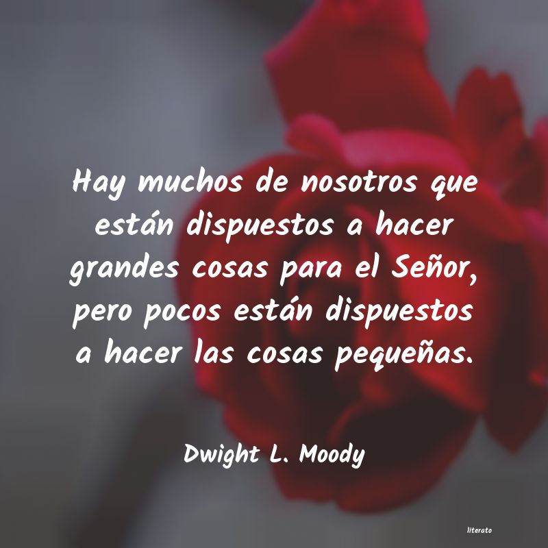 Frases de Dwight L. Moody