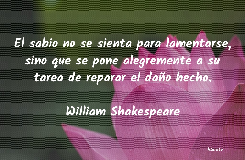 Frases de William Shakespeare