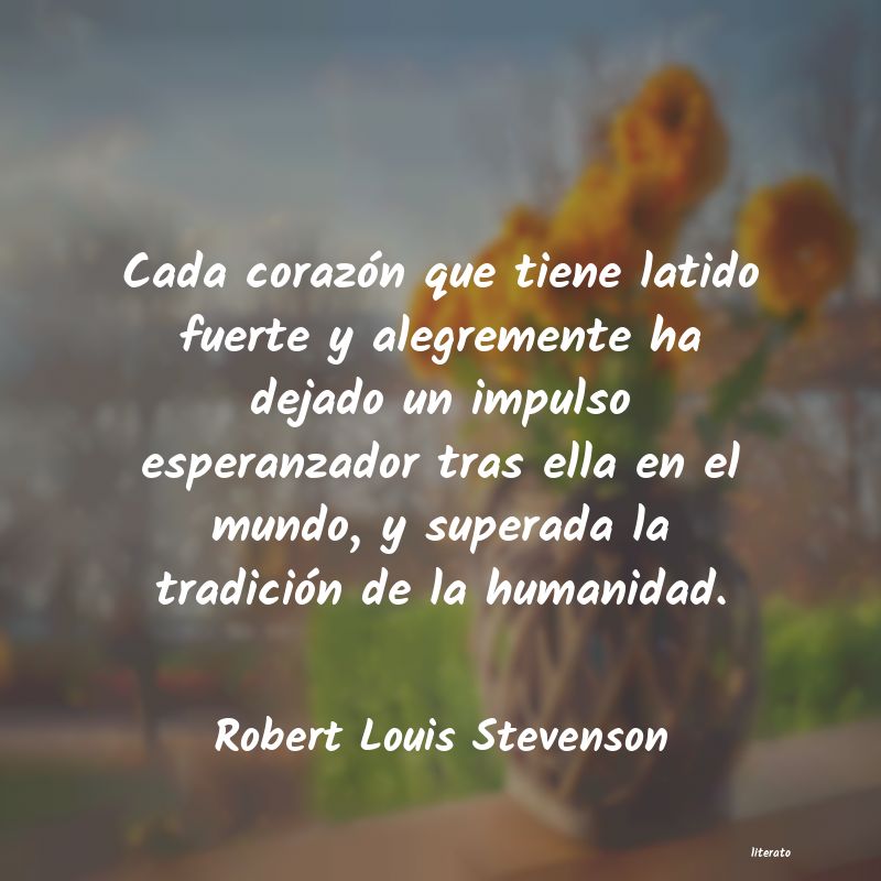 Frases de Robert Louis Stevenson