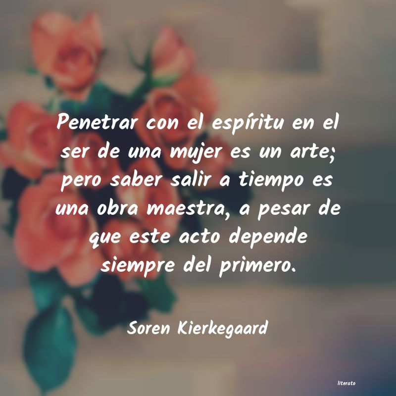 frases de Soren Kierkegaard