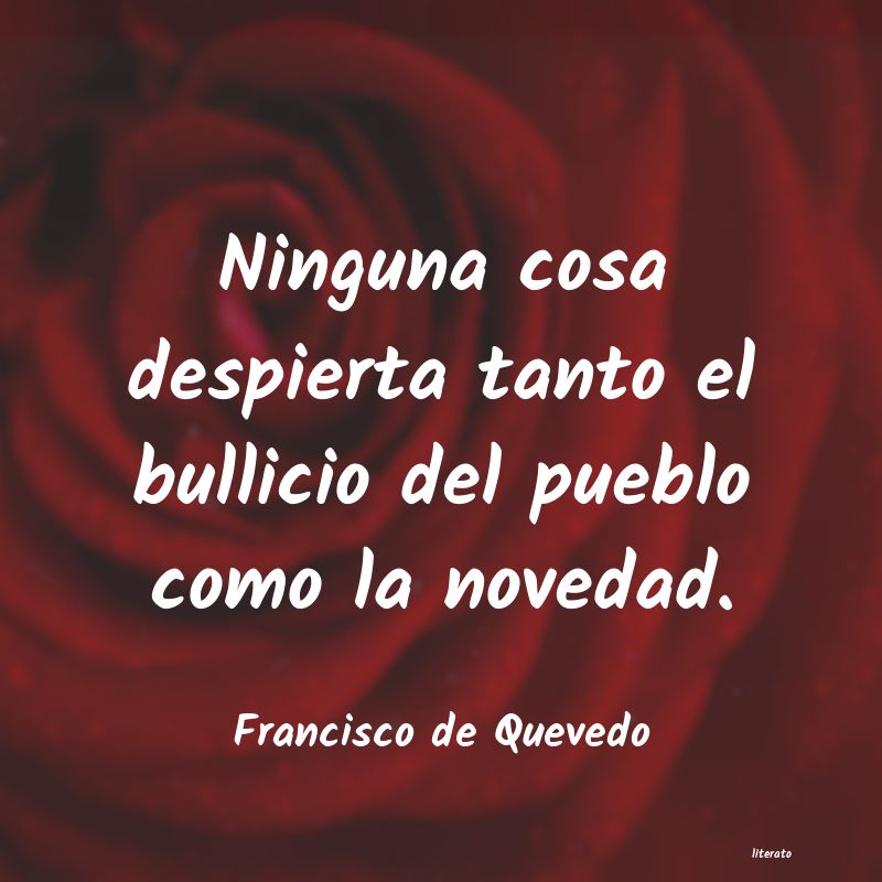 frases de Francisco de Quevedo