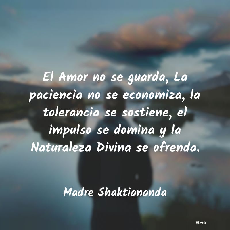 frases de Madre Shaktiananda