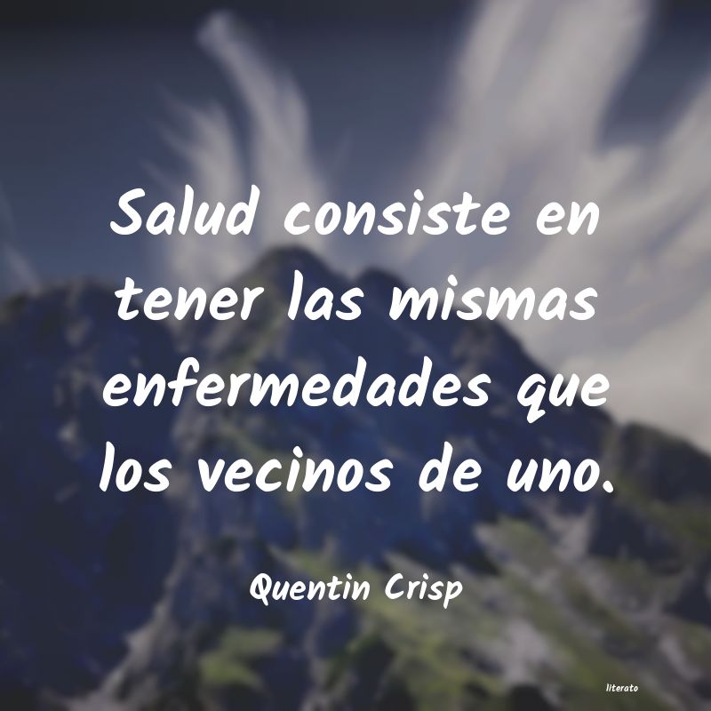 Frases de Quentin Crisp