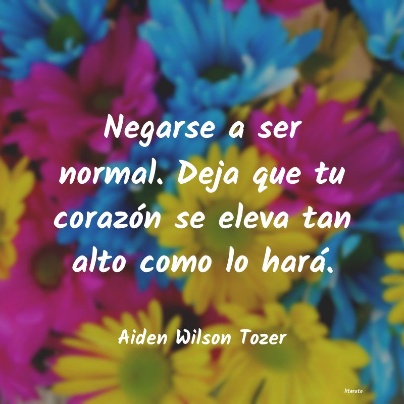 frases de Aiden Wilson Tozer