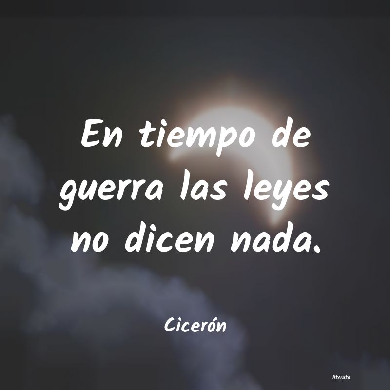 Frases de Cicerón