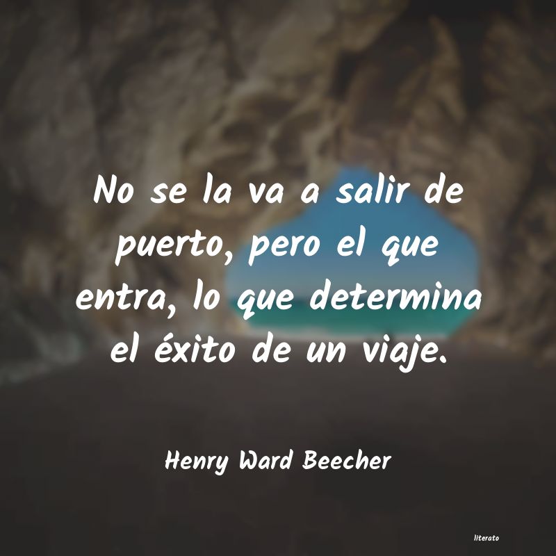frases de Henry Ward Beecher
