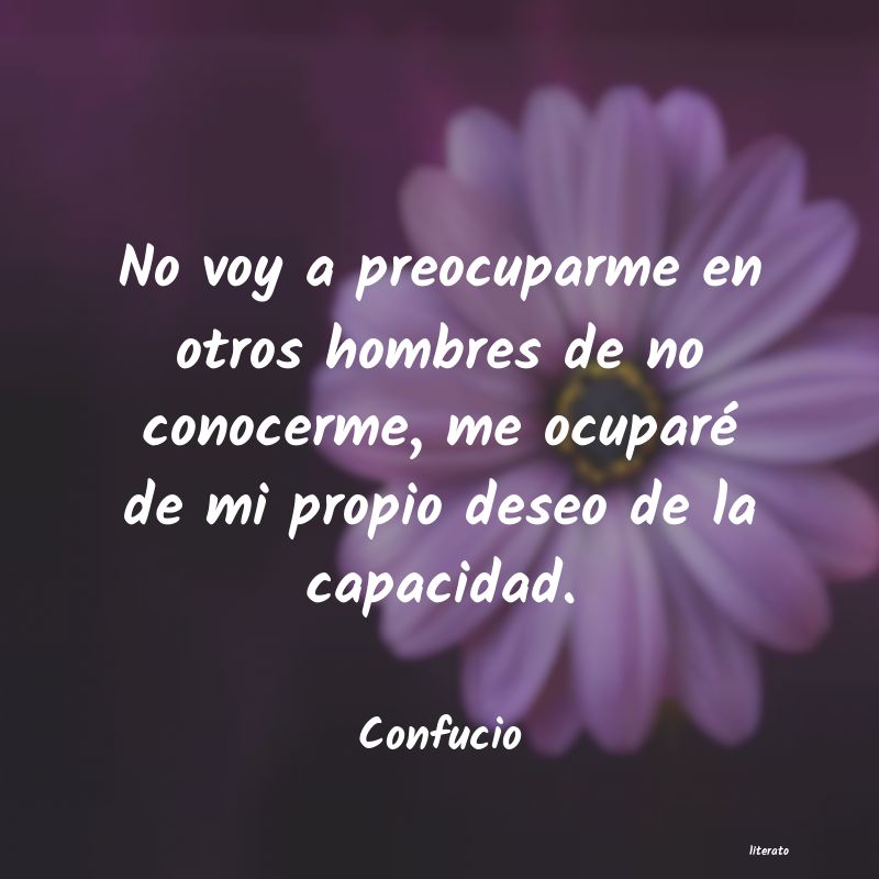 frases de Confucio