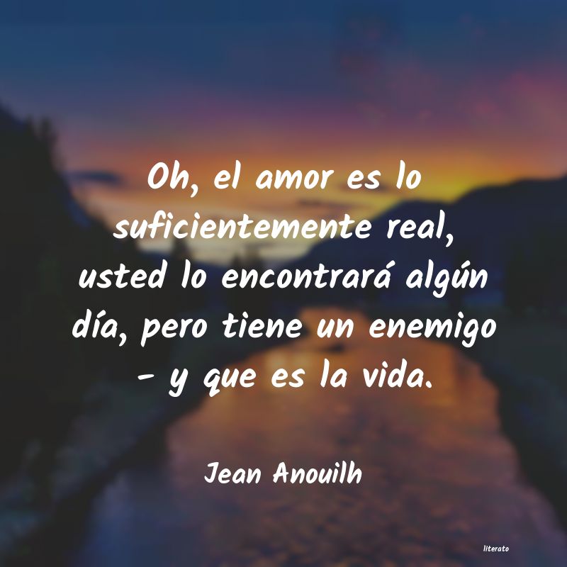 Frases de Jean Anouilh