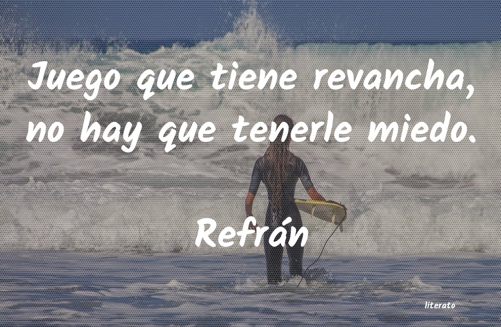 frases de Refrán