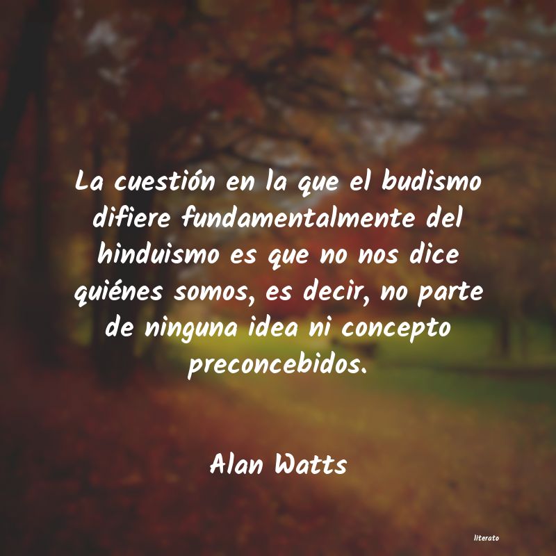 Frases de Alan Watts