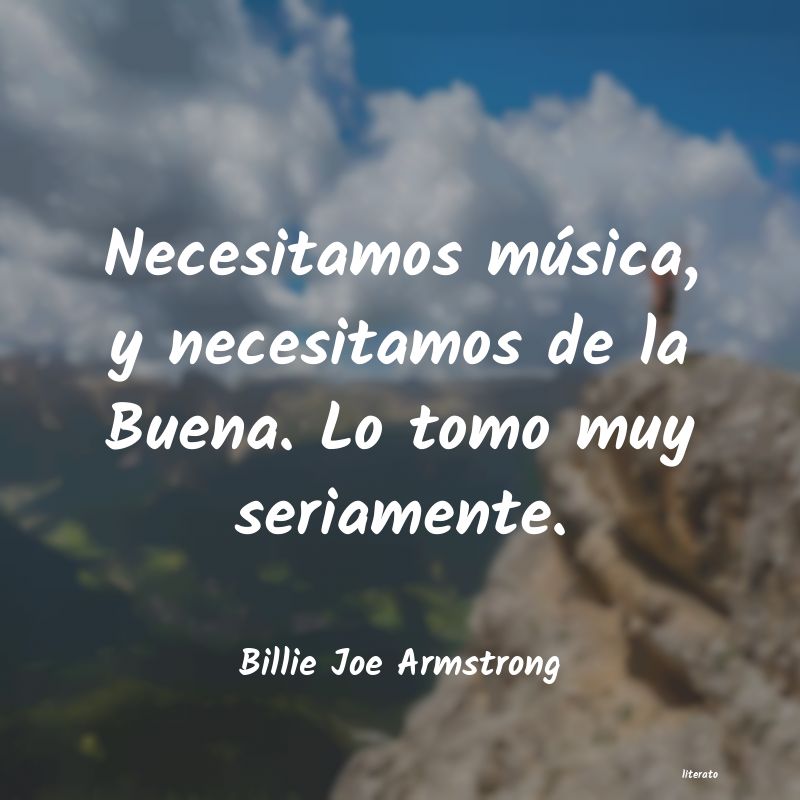 frases de Billie Joe Armstrong