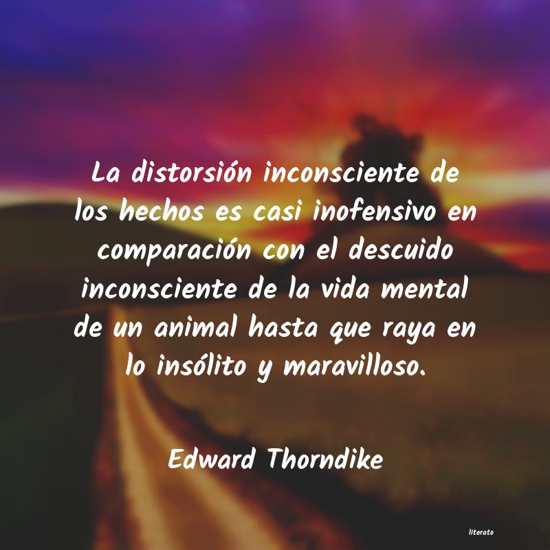 Frases de Edward Thorndike