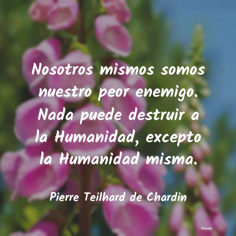 Frases de Pierre Teilhard de Chardin