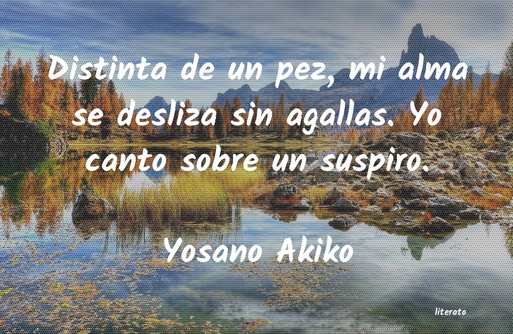 Frases de Yosano Akiko