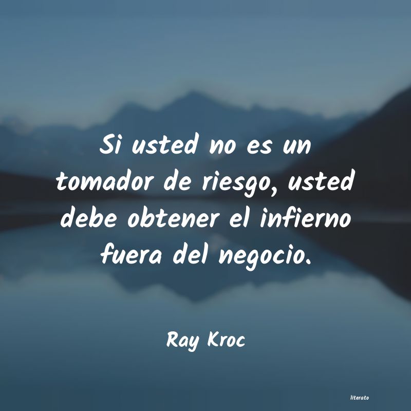 Frases de Ray Kroc