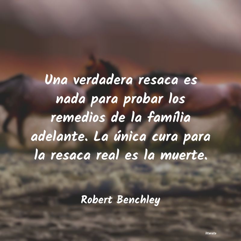 frases de Robert Benchley