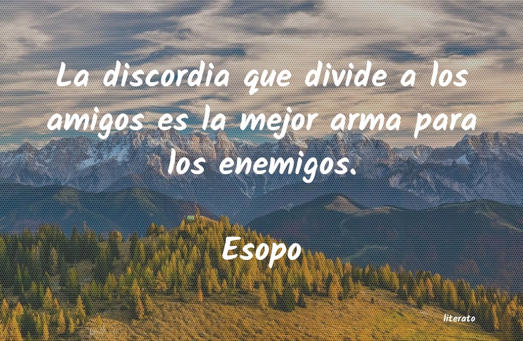 Frases de Esopo