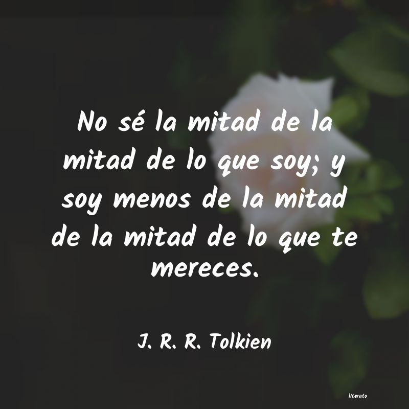 Frases de J. R. R. Tolkien