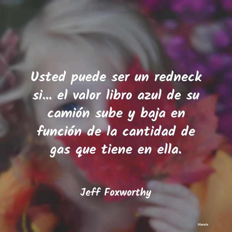frases de Jeff Foxworthy