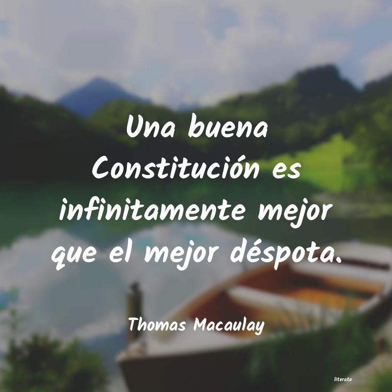 Frases de Thomas Macaulay