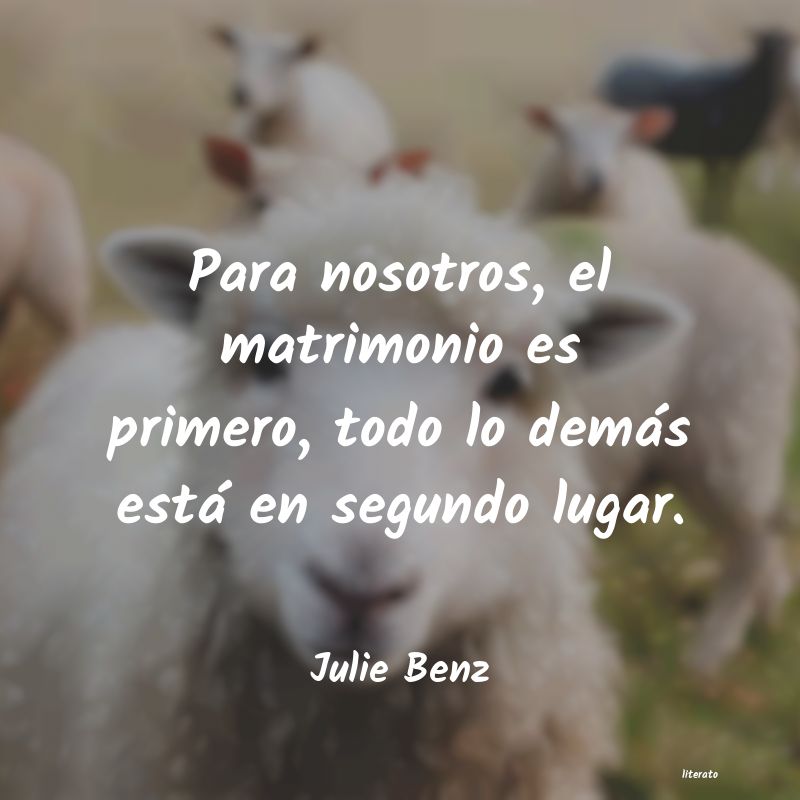 frases de Julie Benz