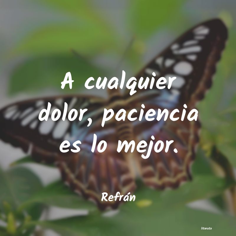 frases de Refrán