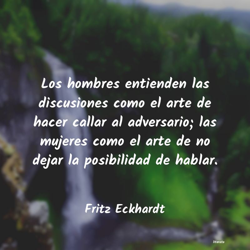 frases de Fritz Eckhardt