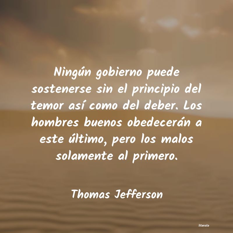 Frases de Thomas Jefferson