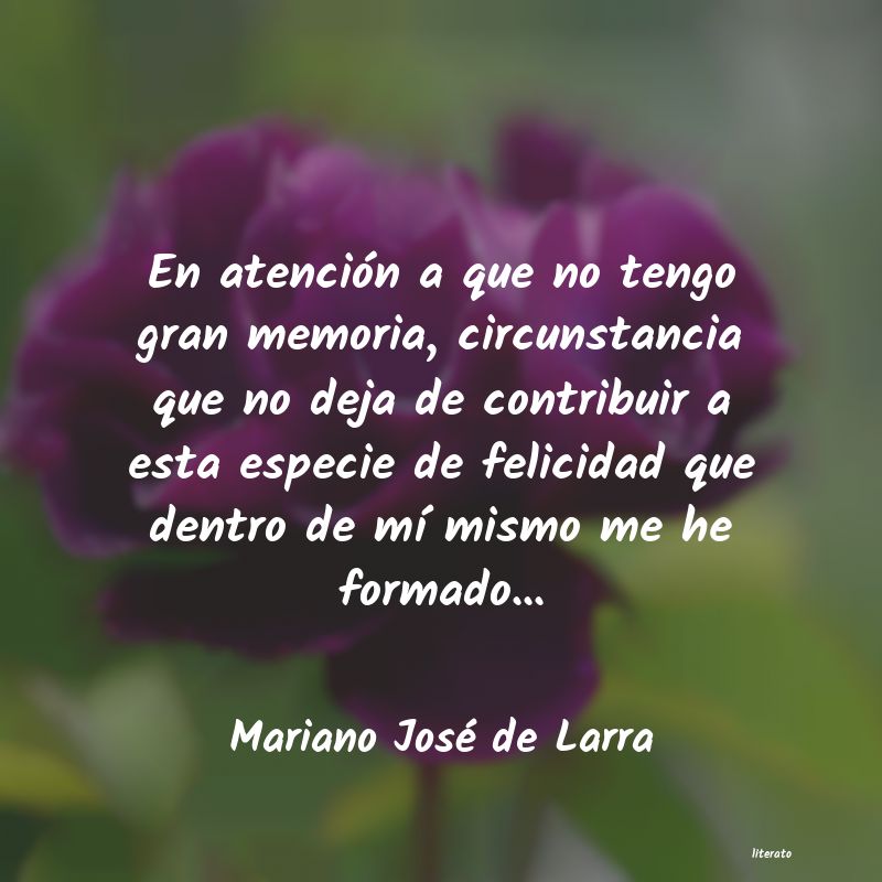 frases de Mariano José de Larra