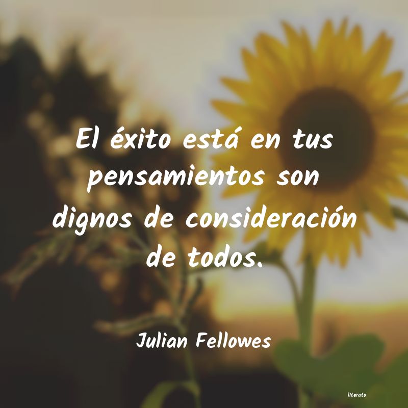 Frases de Julian Fellowes