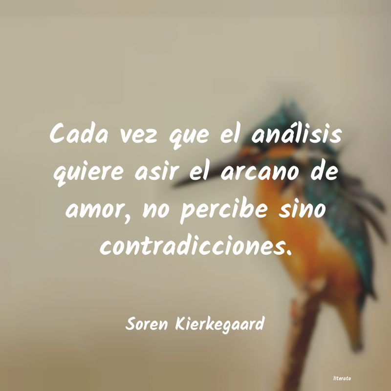 Frases de Soren Kierkegaard