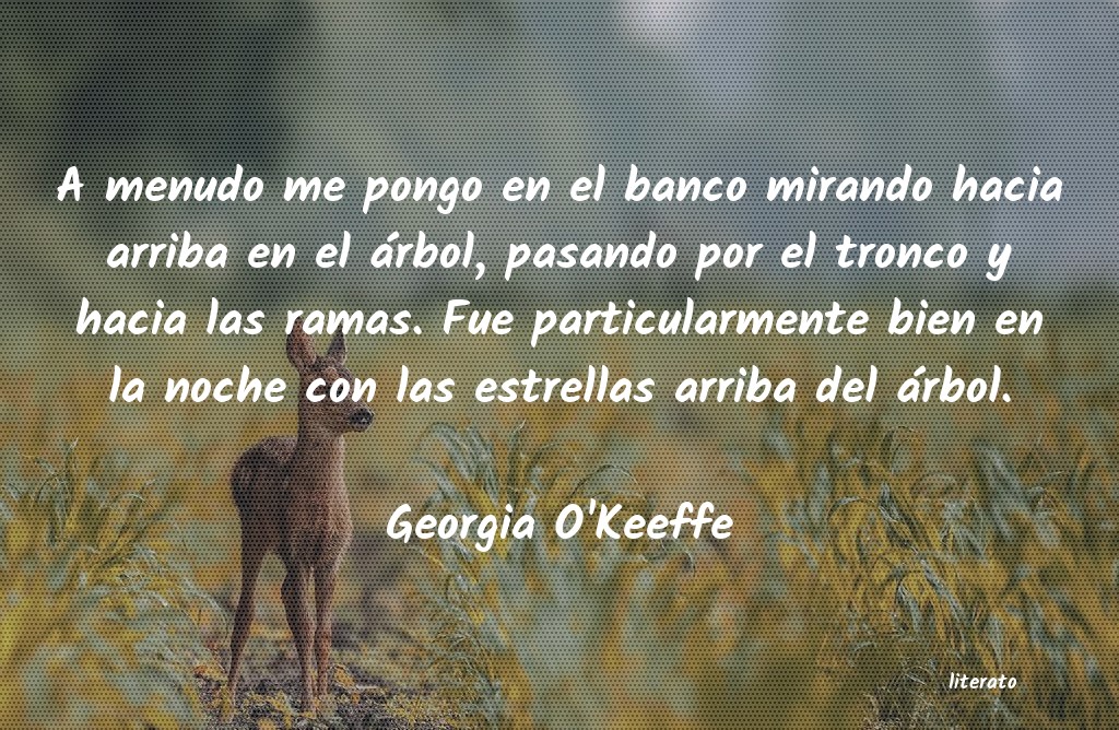 frases de Georgia O'Keeffe
