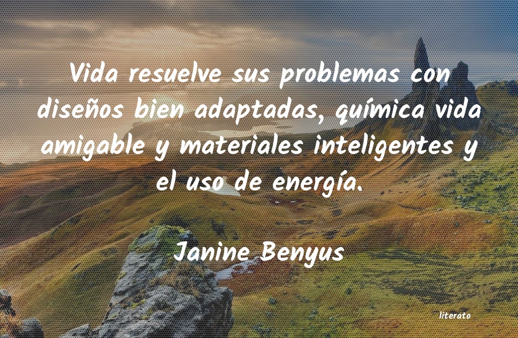 frases de Janine Benyus