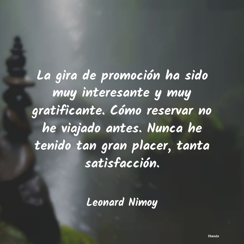 Frases de Leonard Nimoy