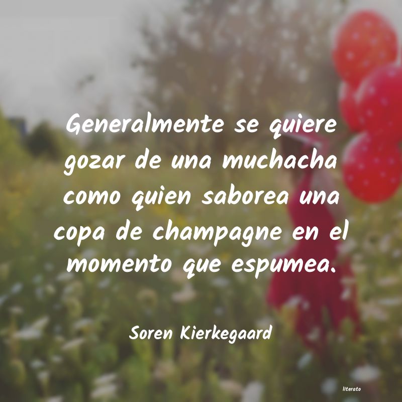 frases de Soren Kierkegaard