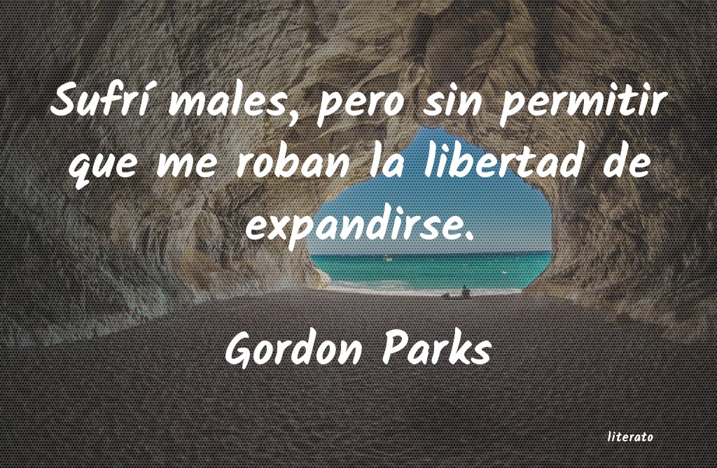 frases de Gordon Parks