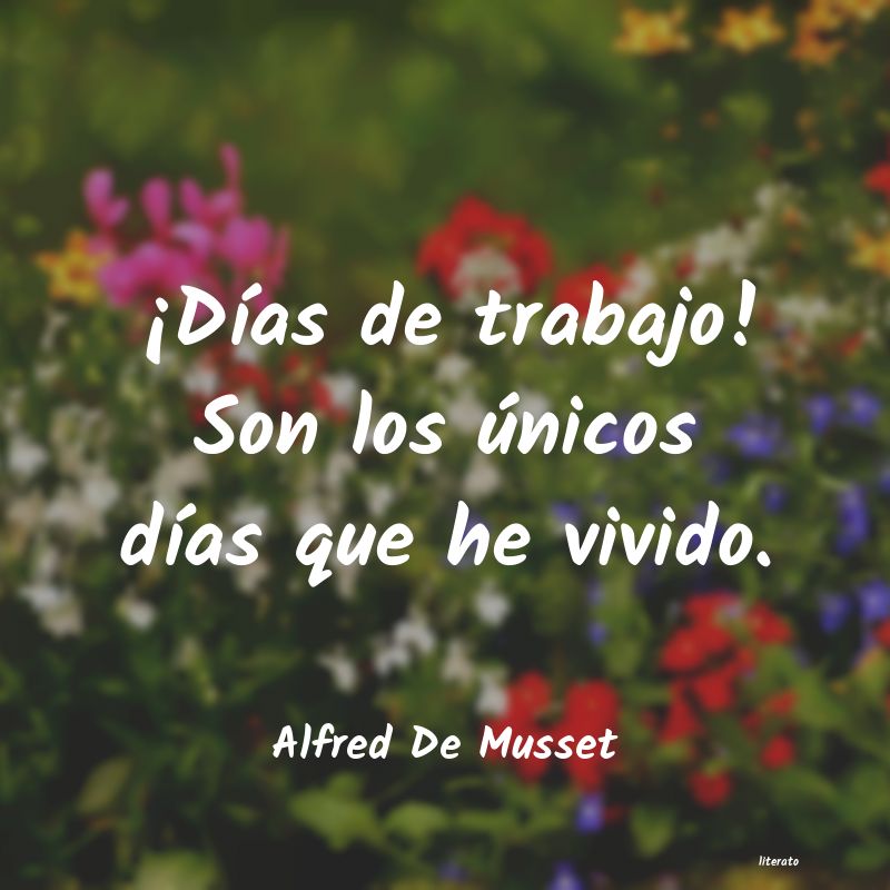 Frases de Alfred De Musset