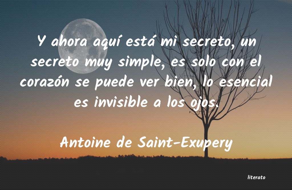 Frases de Antoine de Saint-Exupery