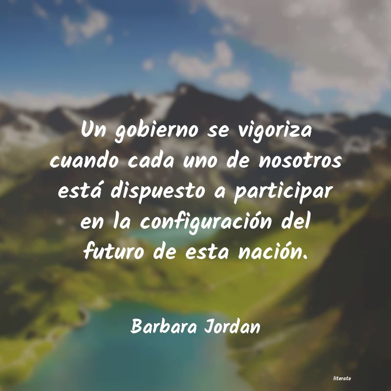 Frases de Barbara Jordan