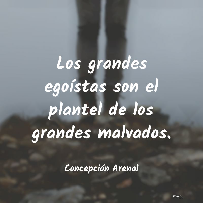 Frases de Concepción Arenal