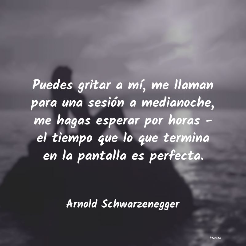 Frases de Arnold Schwarzenegger