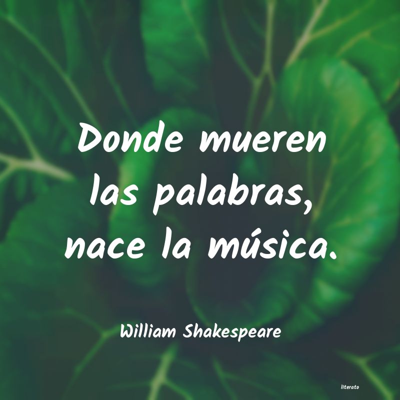 frases de William Shakespeare