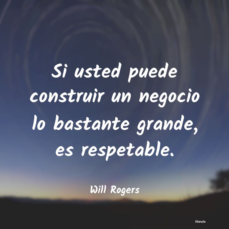 frases de Will Rogers