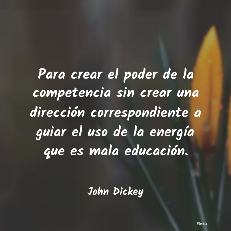 Frases de John Dickey