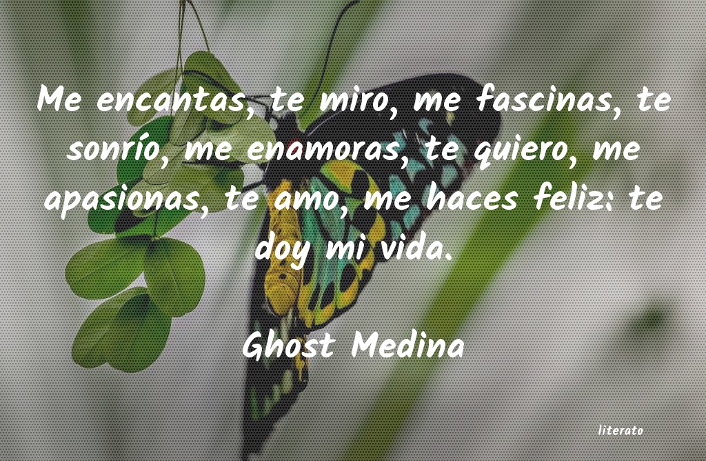 Frases de Ghost Medina