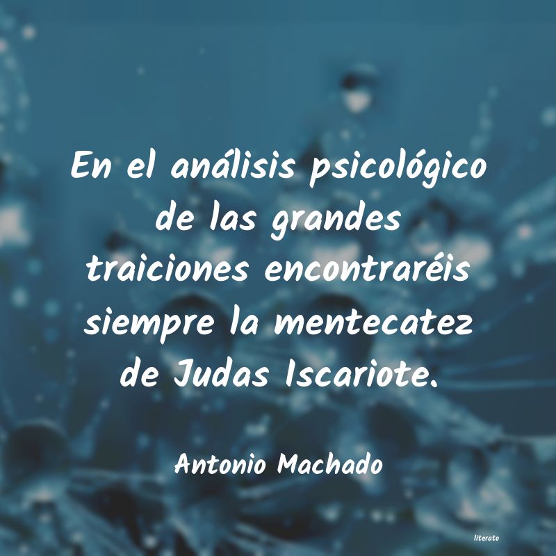 Frases de Antonio Machado