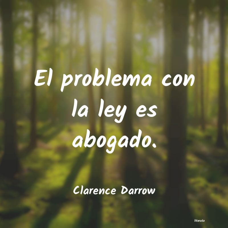 Frases de Clarence Darrow