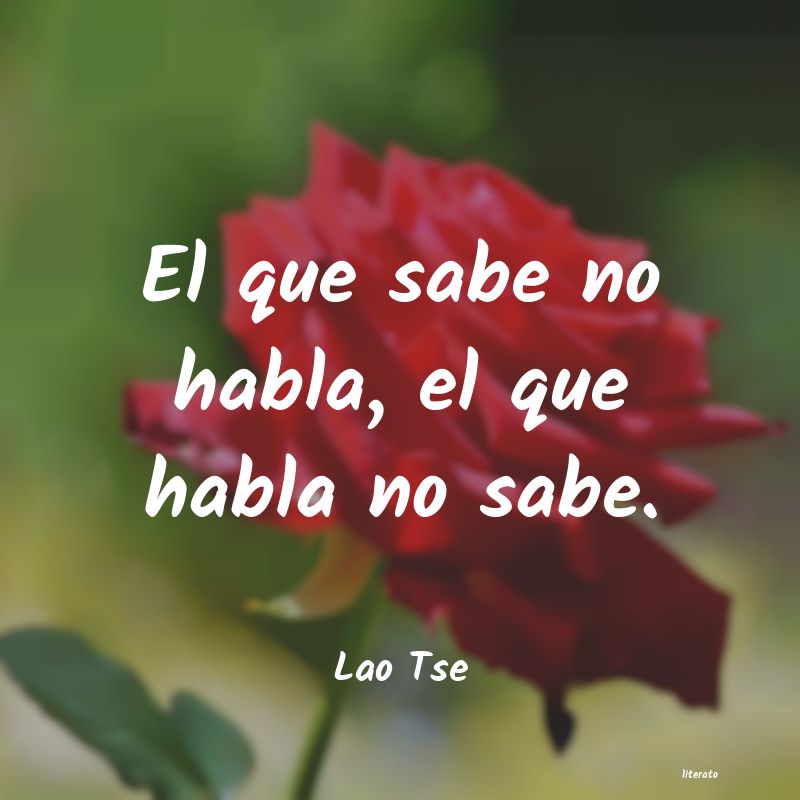 Frases de Lao Tse