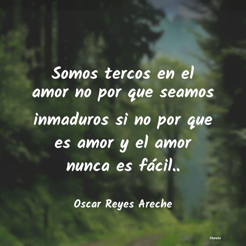 Frases de Oscar Reyes Areche