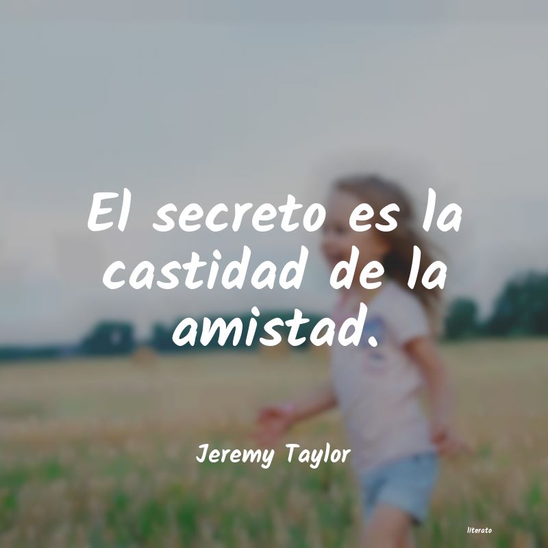 Frases de Jeremy Taylor